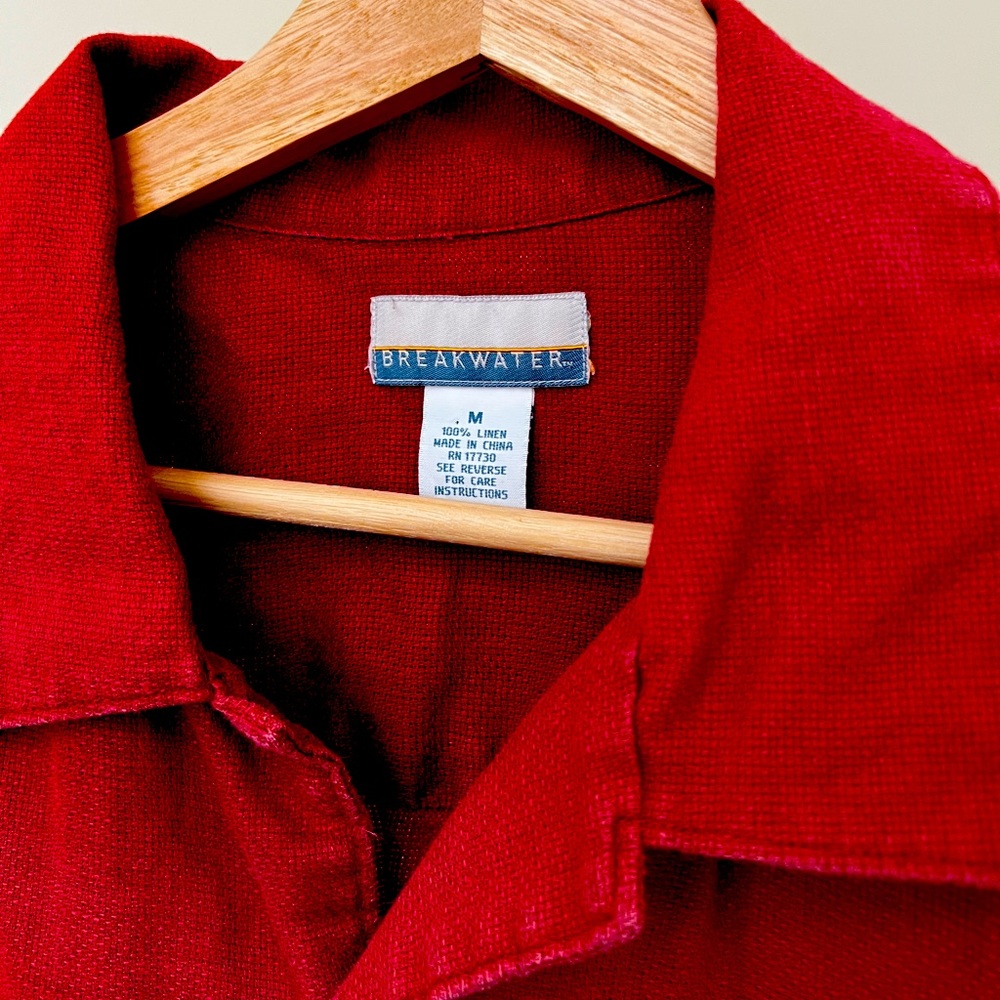 Red wine casual shirt